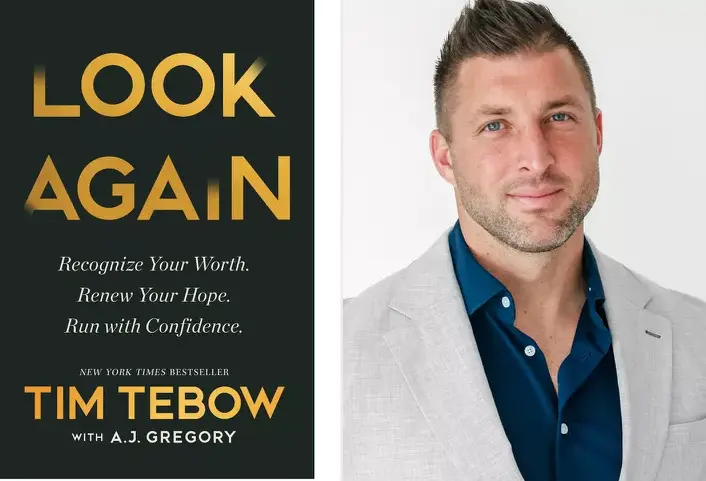 Tim Tebow Announces New Memoir Look Again — A Journey of Faith, Purpose, and Perspective